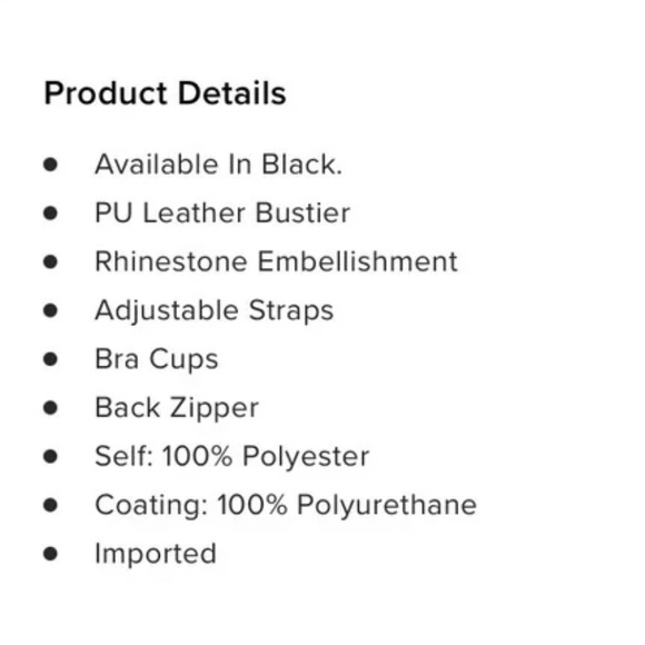 NEW Rhinestone Fringe Corset - Picture 2 of 8